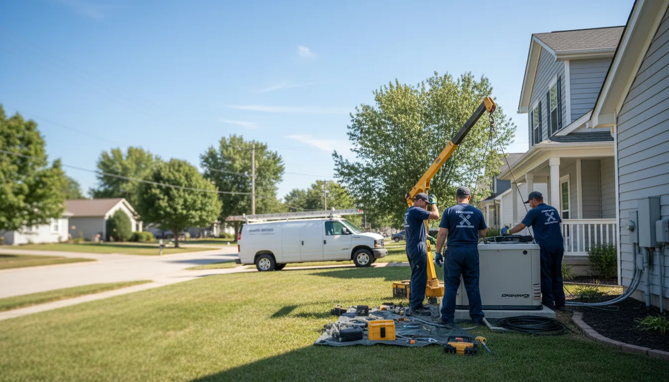 Generator Installation in Dickeyville, WI near me